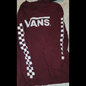 Long sleeve vans shirt